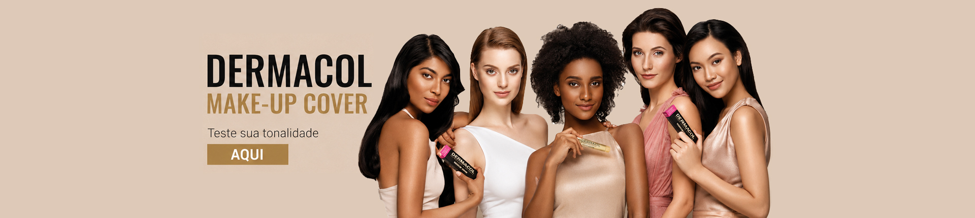 Qual sua tonalidade de Make-Up Cover
