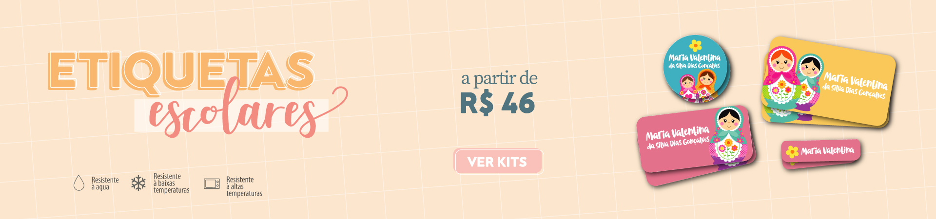 Etiquetas Escolares