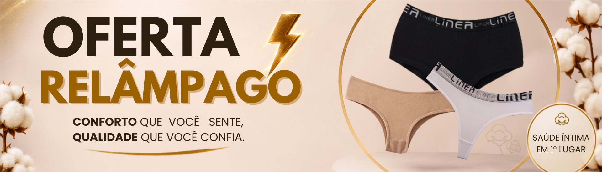 Calcinhas de Algodão