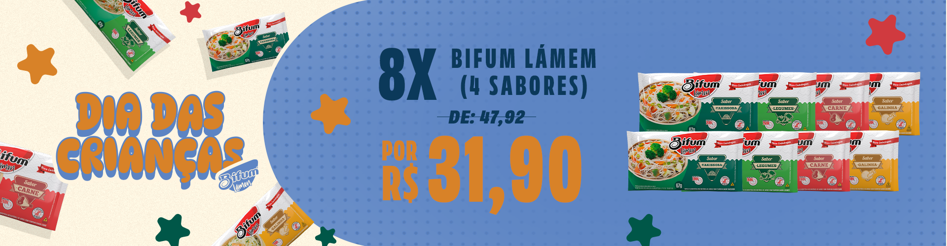 Dia das crianças - foco lámen