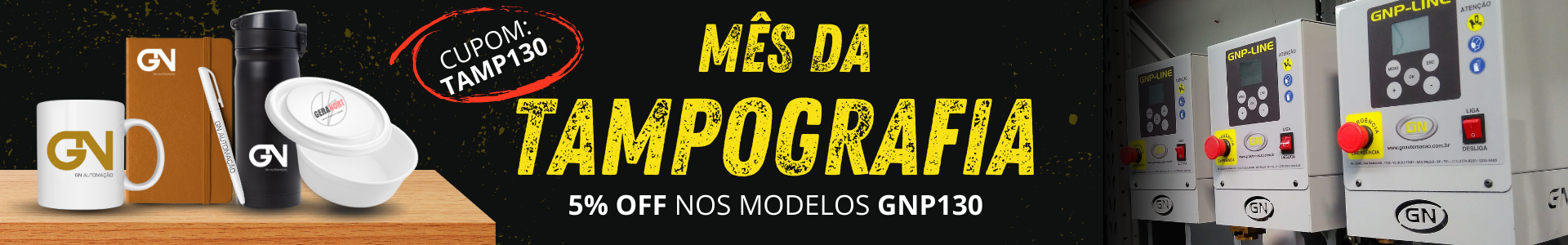 Tampografia Promo 5% GNP130