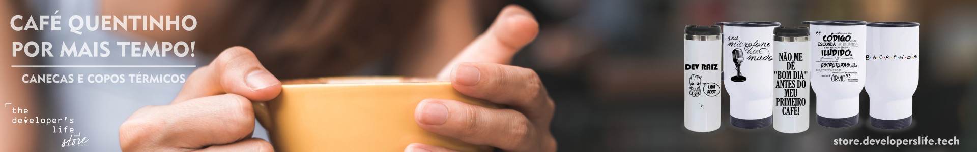 Canecas e Copos Térmicos