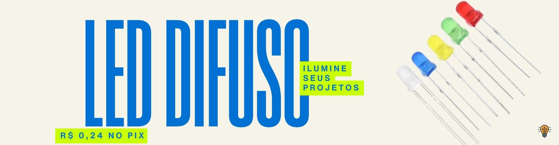 Led difuso