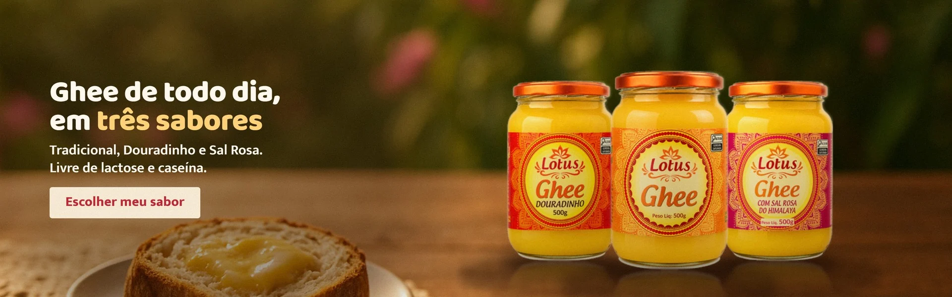 01 - Linha Ghee (3 sabores)