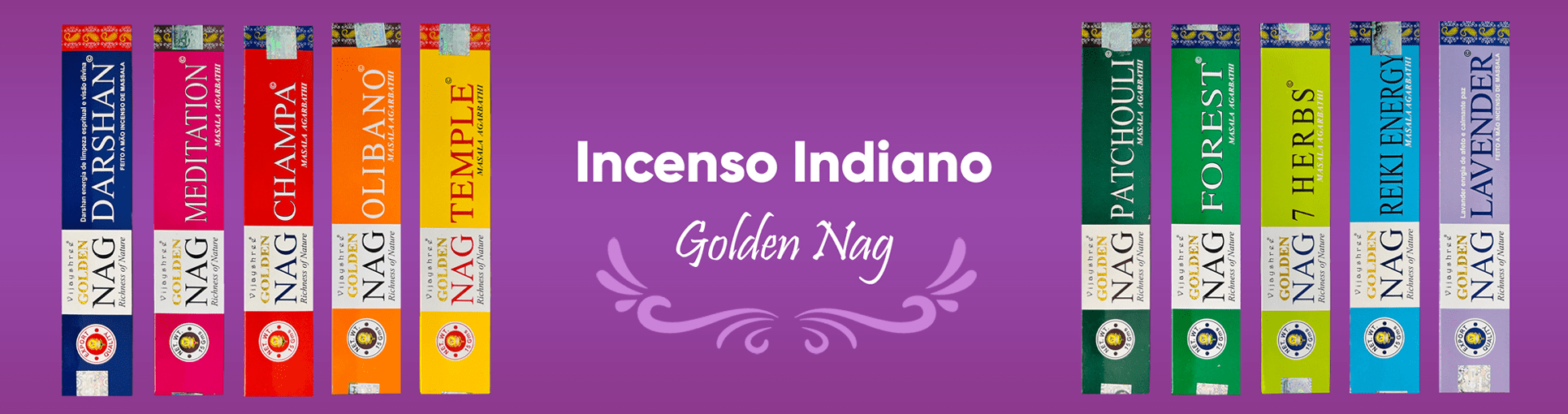 Incenso Indiano Golden Nag