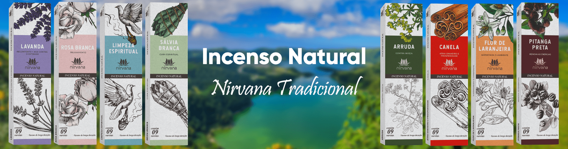 Incenso Nirvana Natural