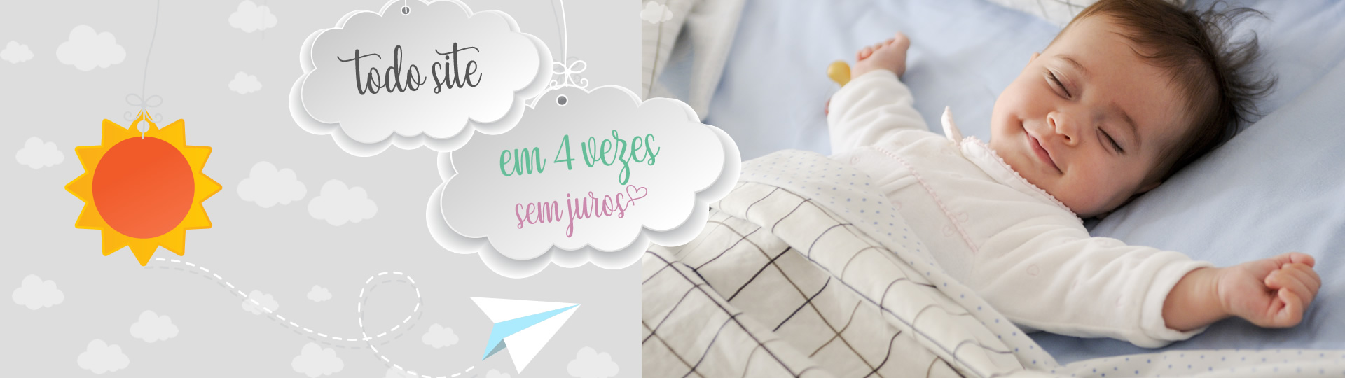 Banner 4 vezes sem juros