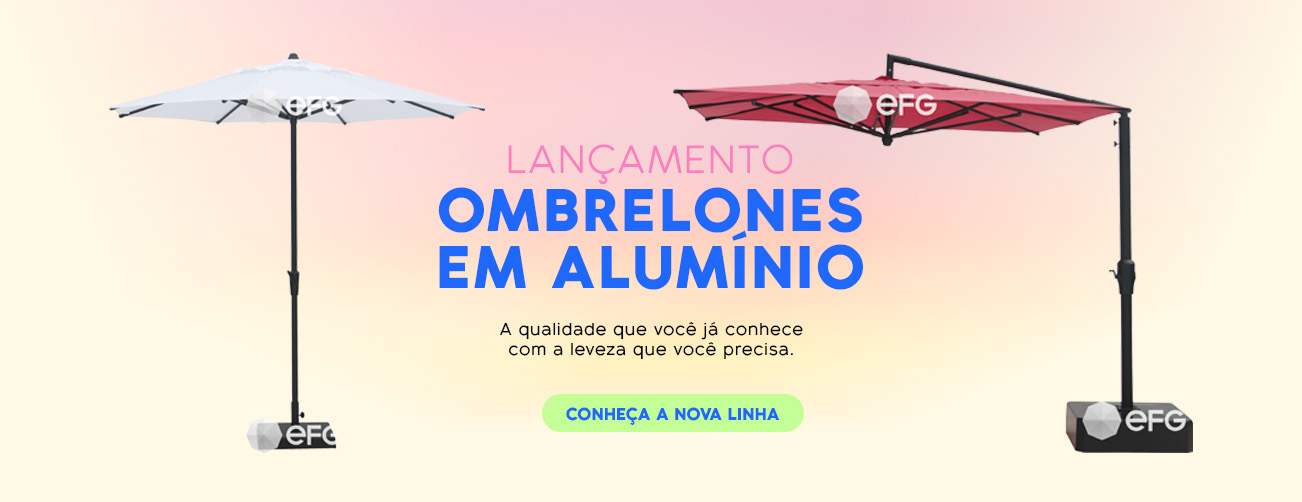 Lançamento: Ombrelons de Aluminio