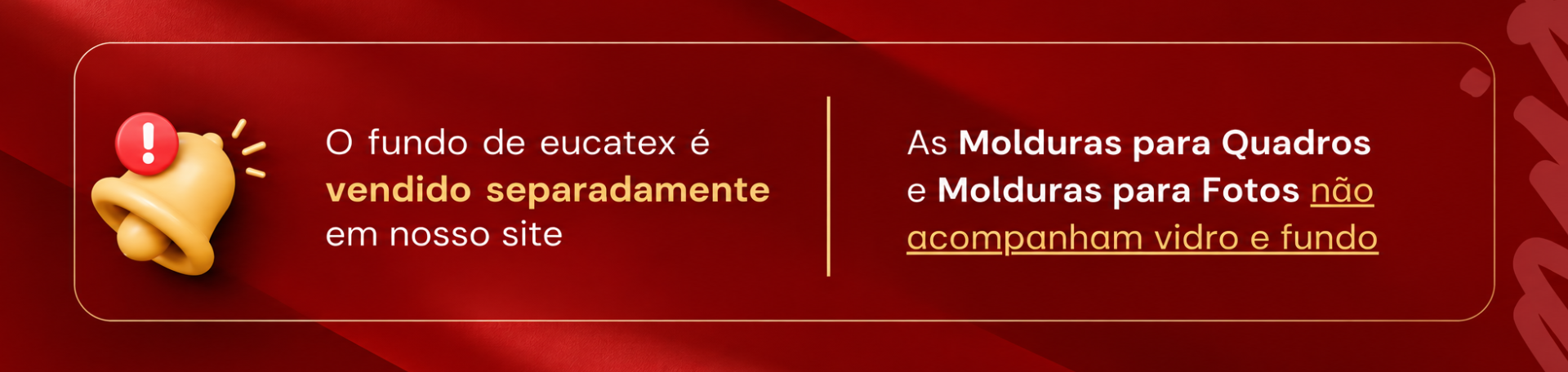 Aviso Molduras
