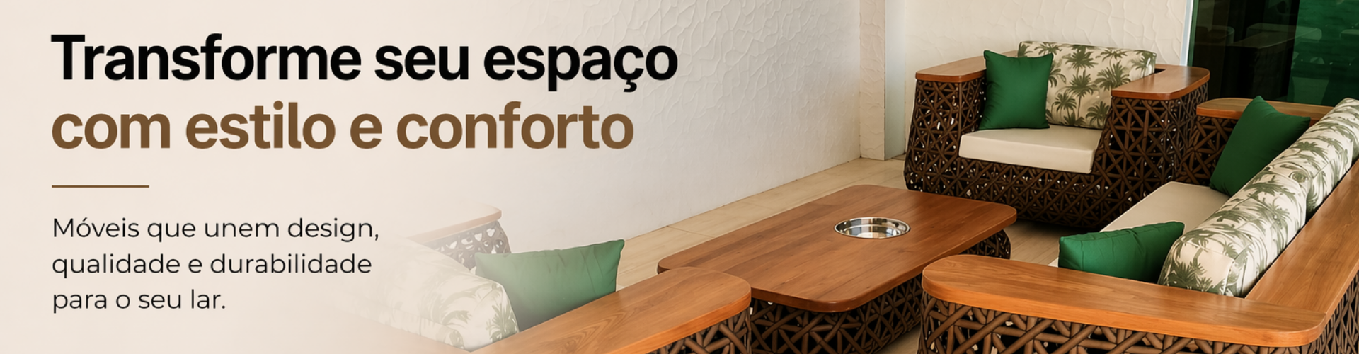 Transforme seu ambiente em luxo