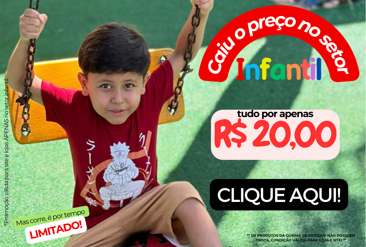 INFANTIL POR R$ 20,00 @mobile