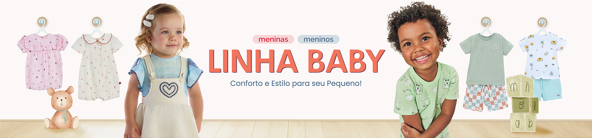 Compre linha baby: Parcele em até 3x sem juros. Frete Grátis para o estado de São Paulo @desktop