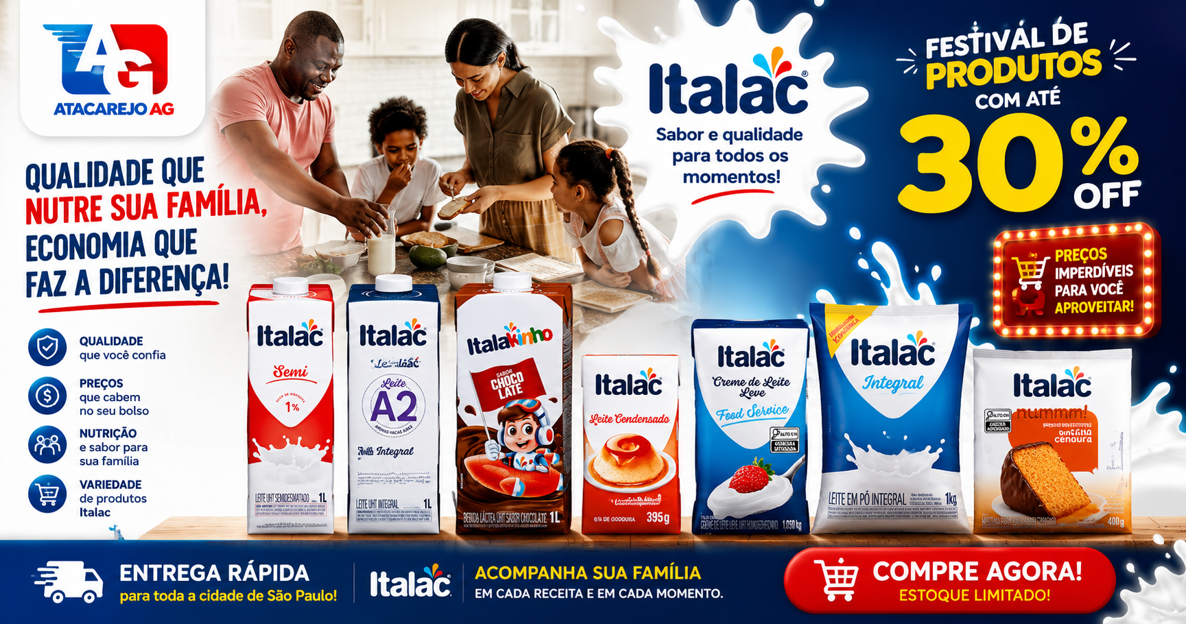 Produtos Italac