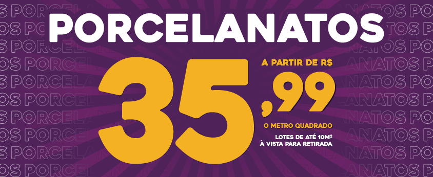 Porcelanatos a partir de 35,99m²