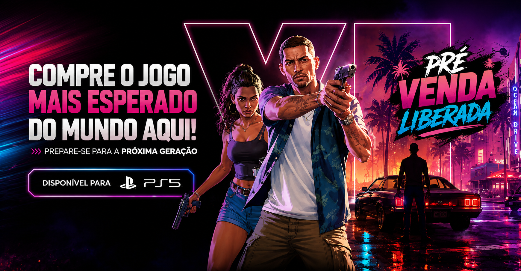GTA 6 Ps5 Mídia Digital - PRÉ VENDA