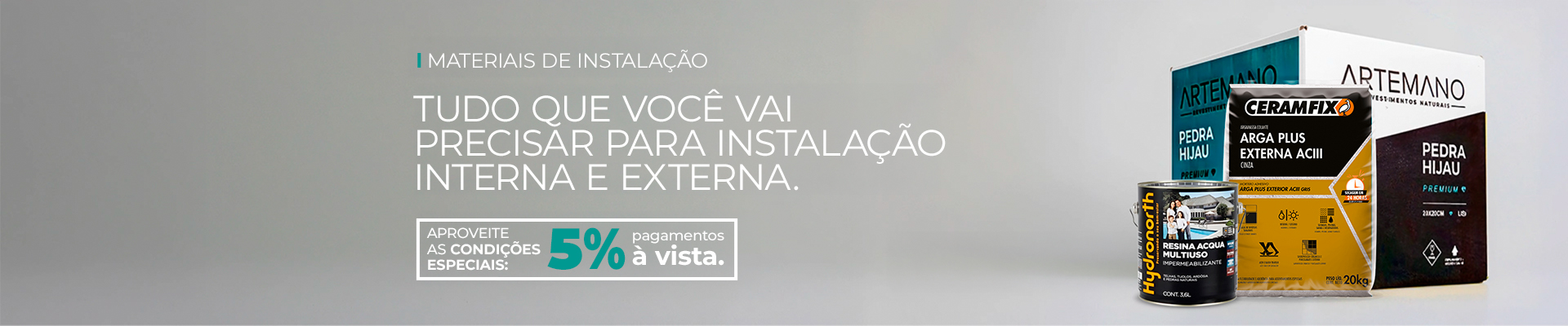 Materiais de Instalação