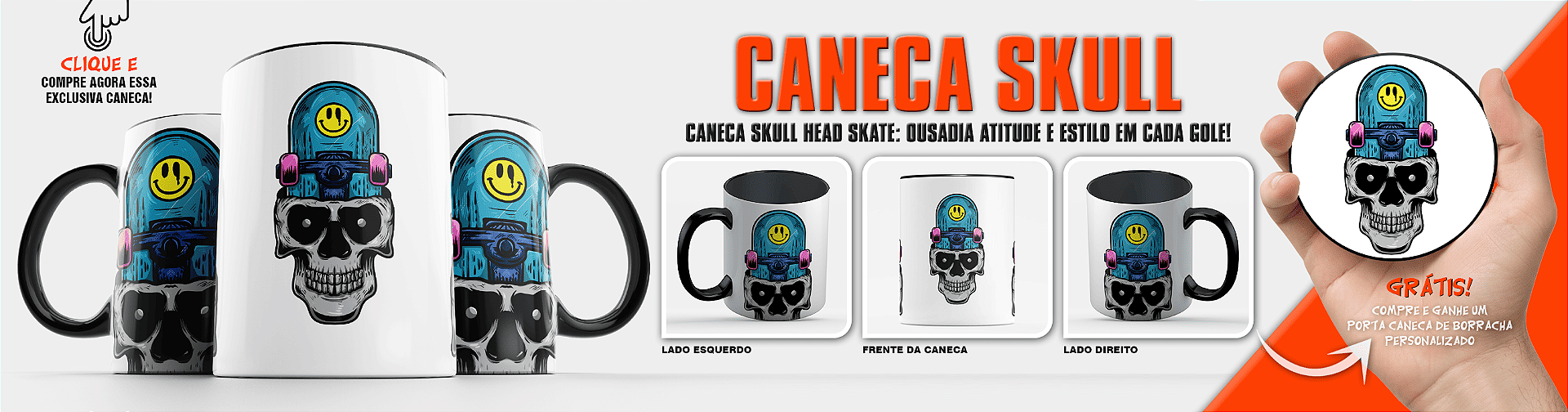 CANECA - SKULL 1