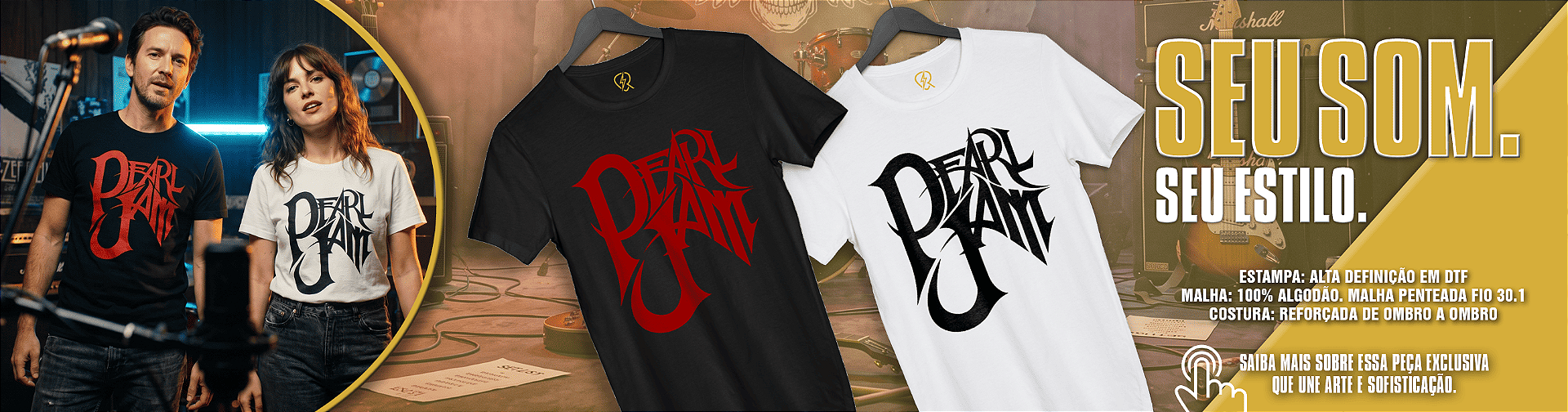CAMISETA - PEARL JAM