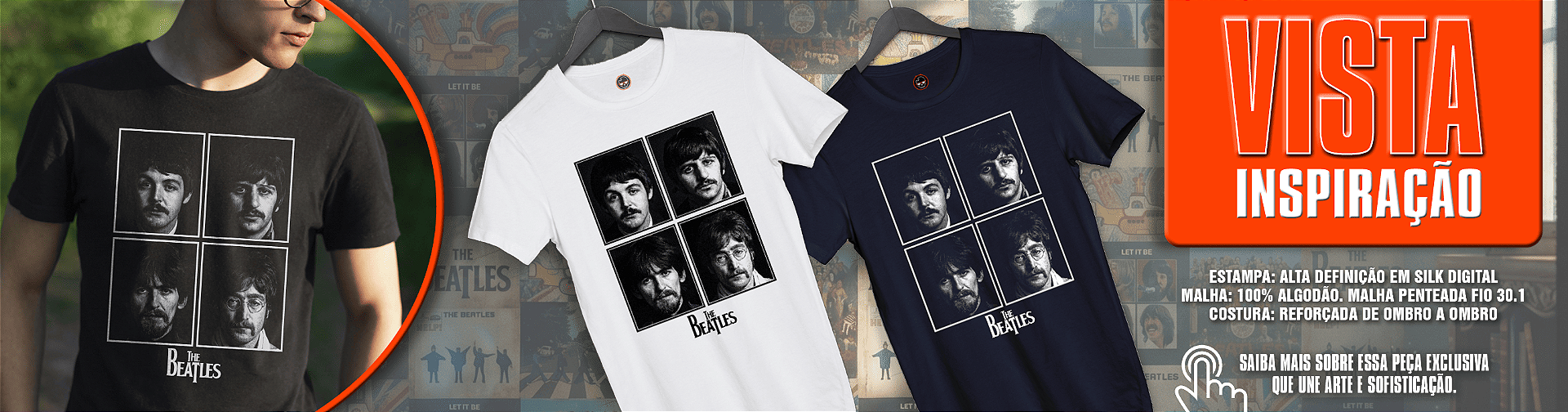 CAMISETA THE BEATLES