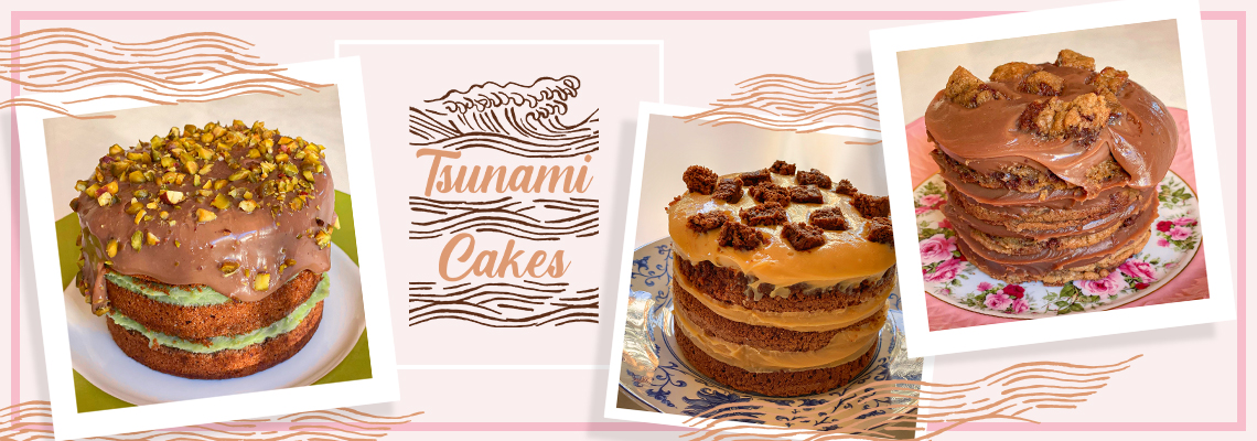 tsunami cakes