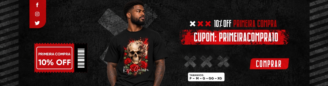 10% OFF Primeira compra