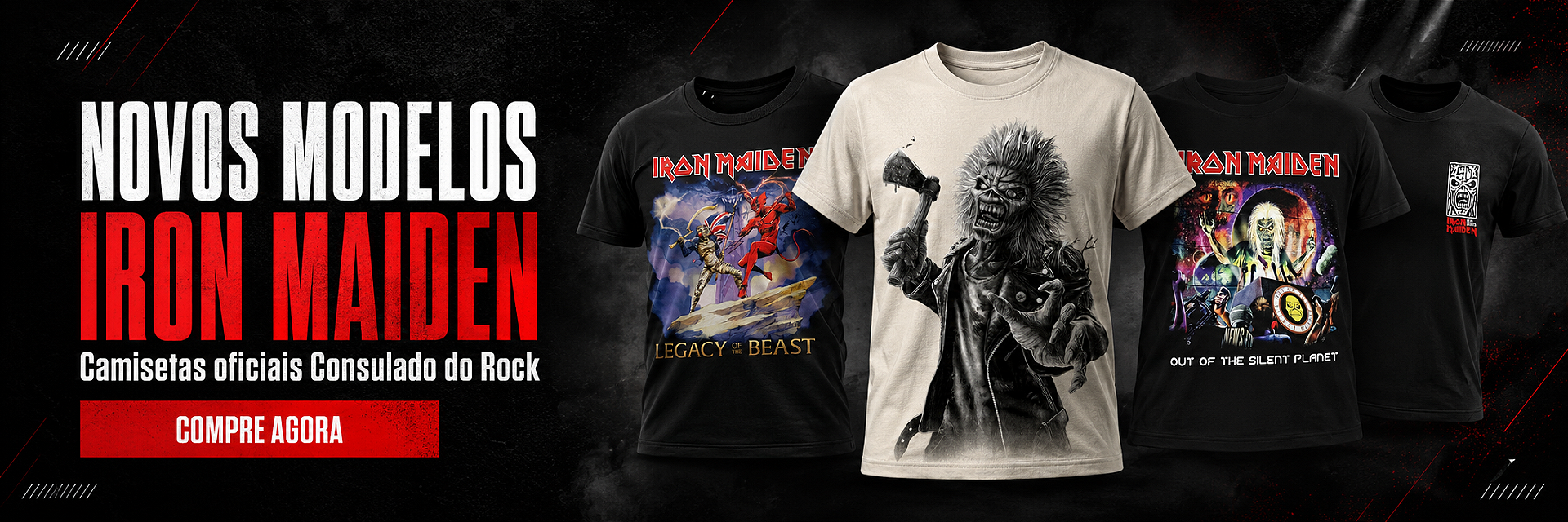 Novos Modelos Iron Maiden.