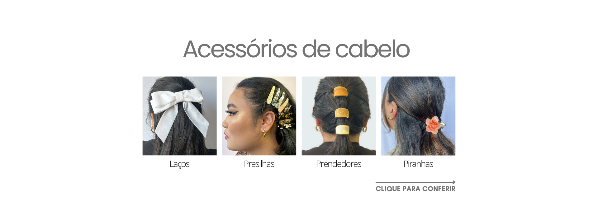 Acessórios de cabelo