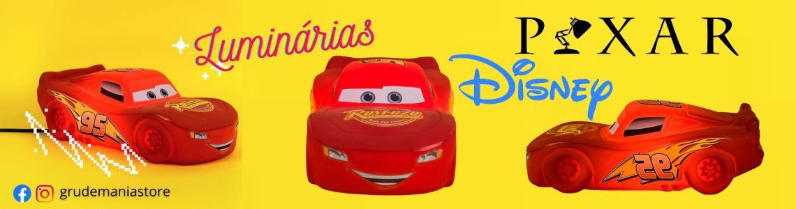 Luminária Disney McQueen