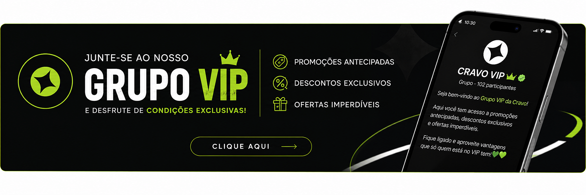 GRUPO VIP CRAVO