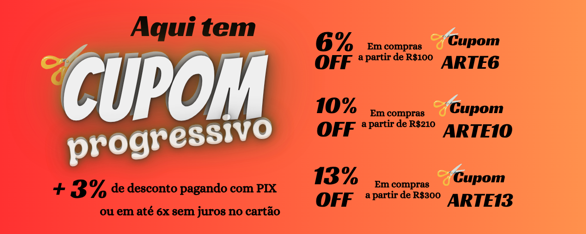 Cupom progressivo