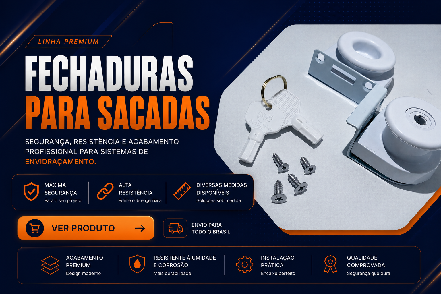 destaque fechadura