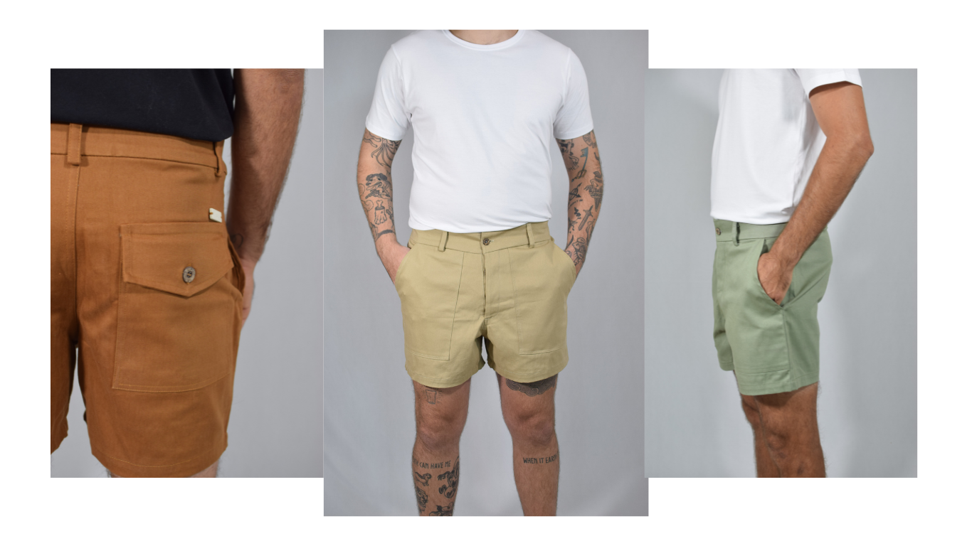 BERMUDA Algodão com elastano