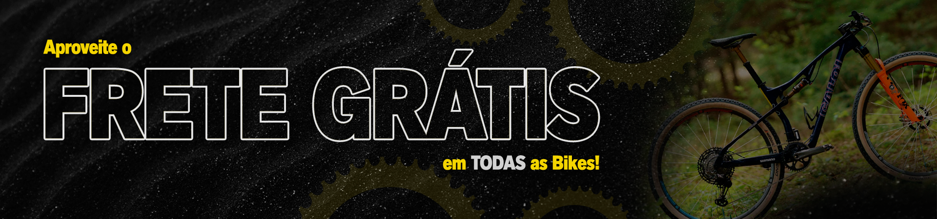 Frete Gratis em Bikes
