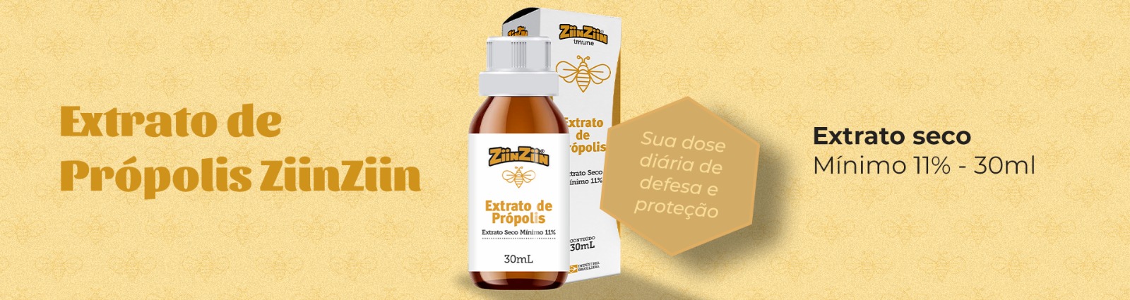 EXTRATO DE PRÓPOLIS 11%