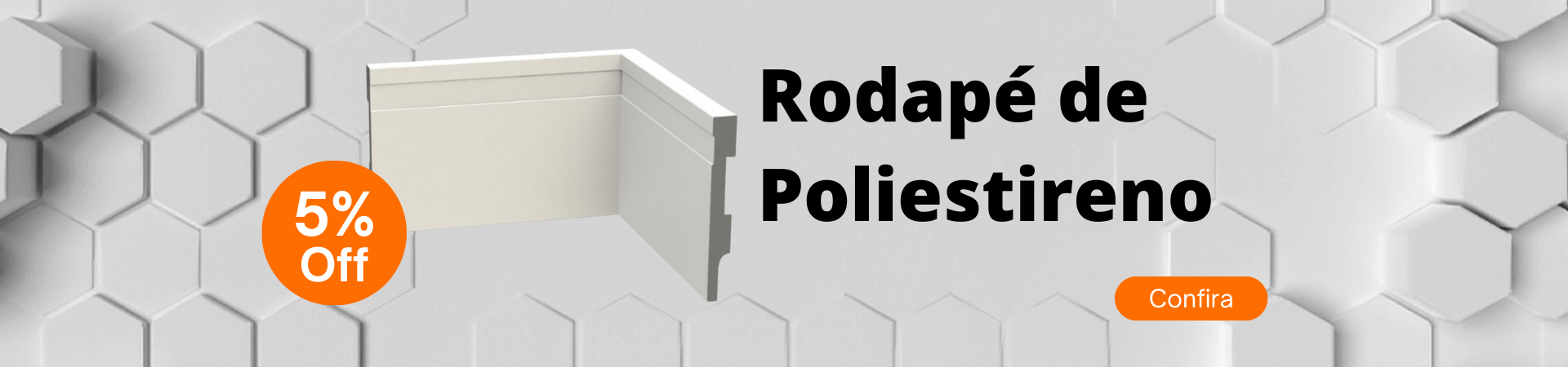 Rodapé Poliestireno.