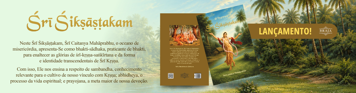 Lançamento Śrī Śikṣāṣṭakam