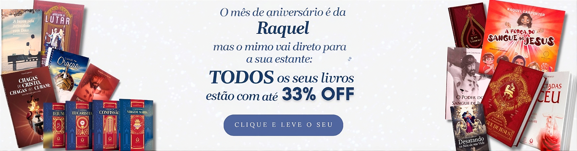 Livros - Raquel Carpenter - Desconto