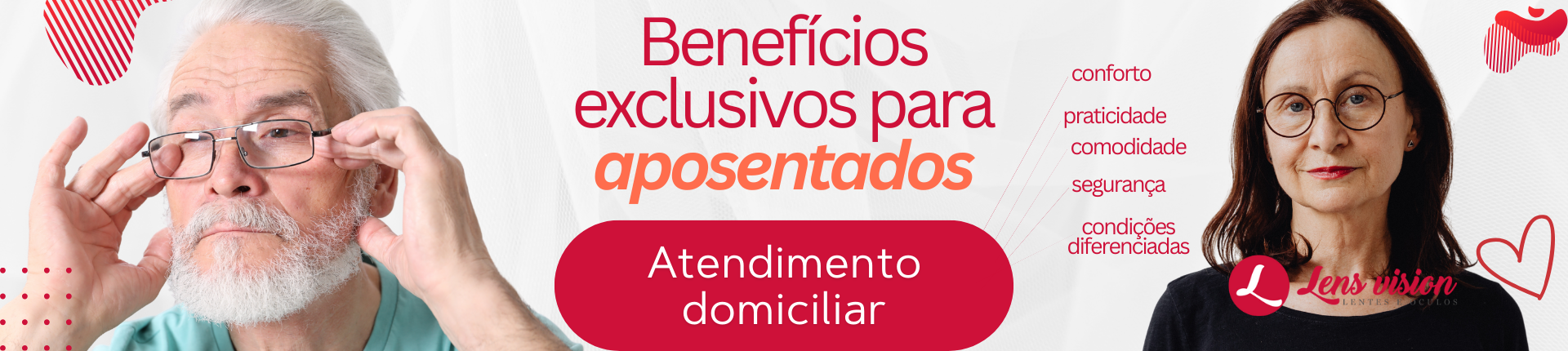 Óculos para idoso - Óculos para aposentado - Compre óculos sem sair de casa