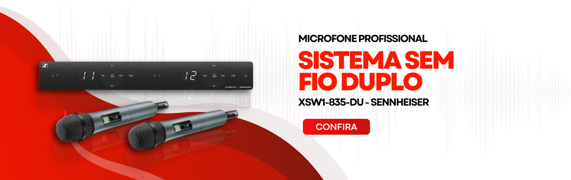 Microfone Sem Fio SENNHEISER