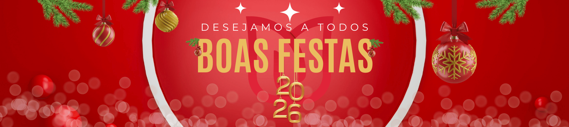 Boas Festas - Feliz 2026