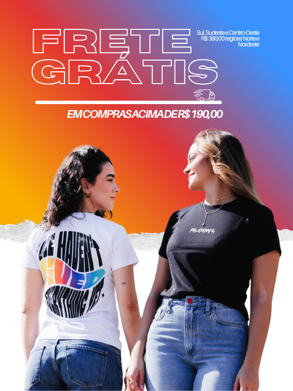 Frete grátis we haven't lived mobile