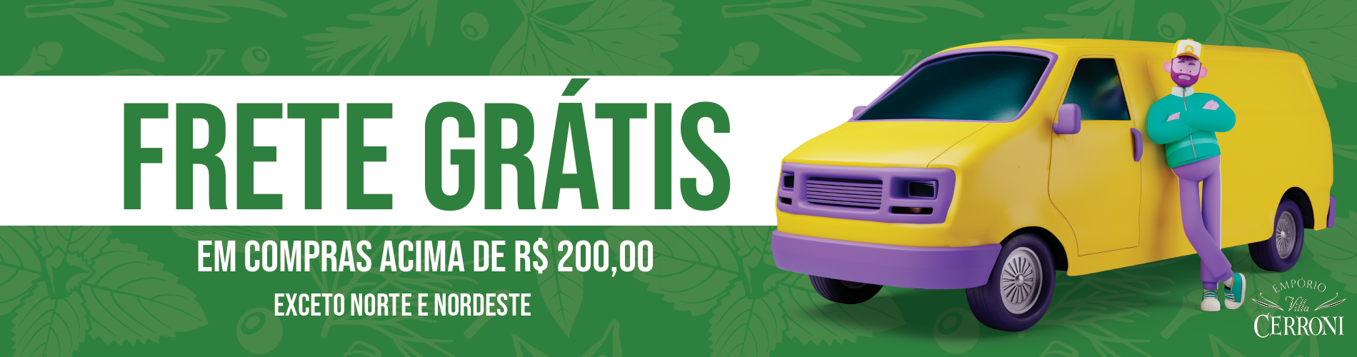 Frete Gratis - Home