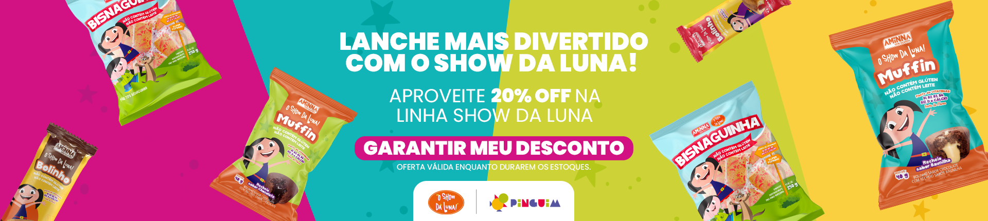 Banner 20% Show da Luna