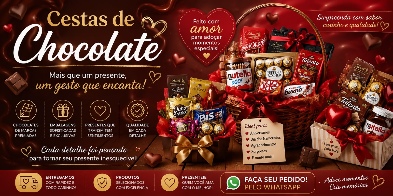 Cestas de Chocolates