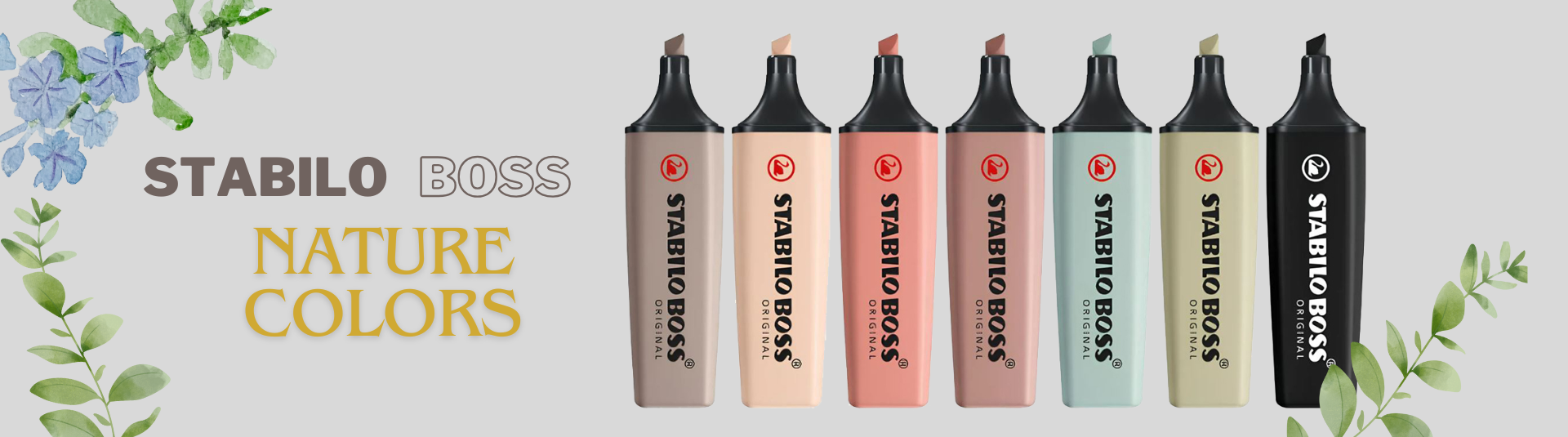 STABILO BOSS NATURE COLORS