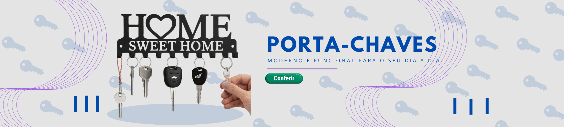 Porta chaves decorativo