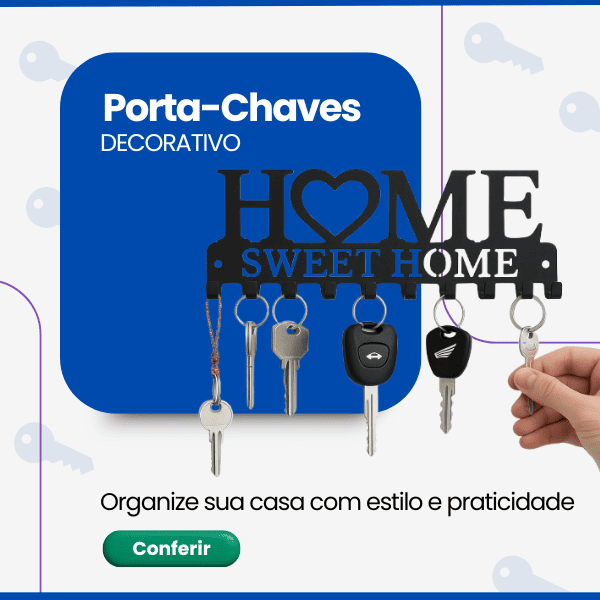 Porta chaves decorativo mobile