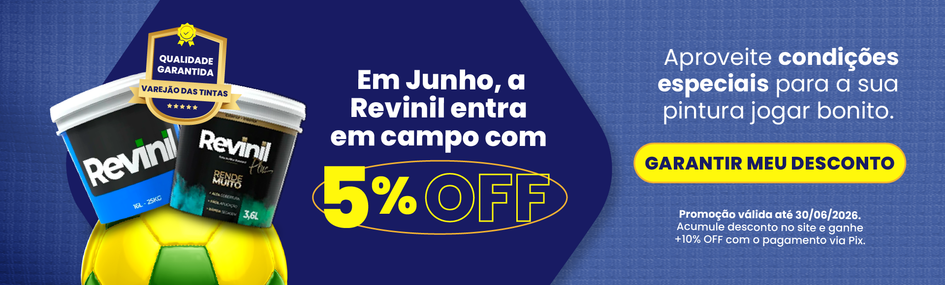 Revinil 5% off