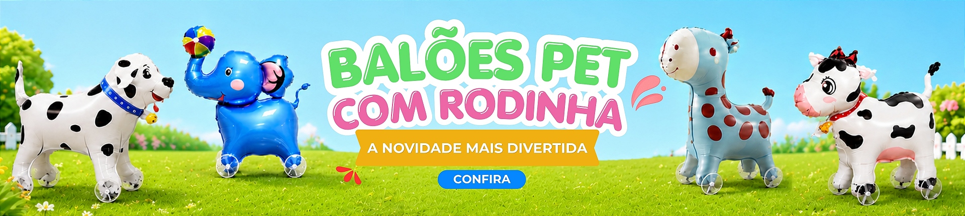 Baloes Pet com Rodinha