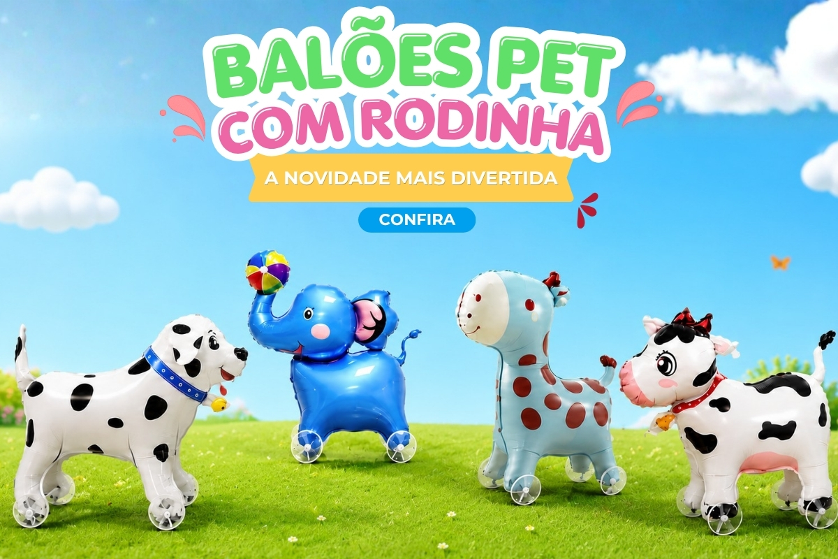 Baloes Pet com Rodinha mobile